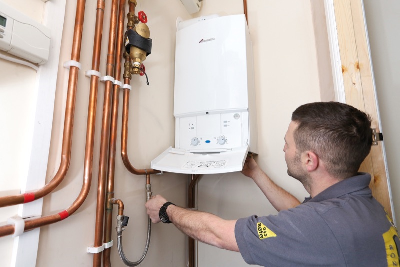 Worcester Bosch combi boiler installation in Fulham SW6